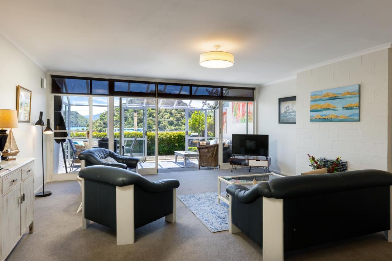 Seaview Apartment Picton Exterior foto